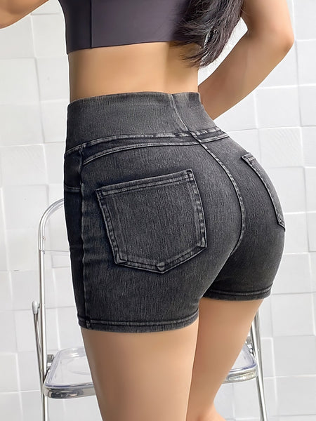 デニム風ショートレギンス ppi-lef085 – VEROMAN FIT