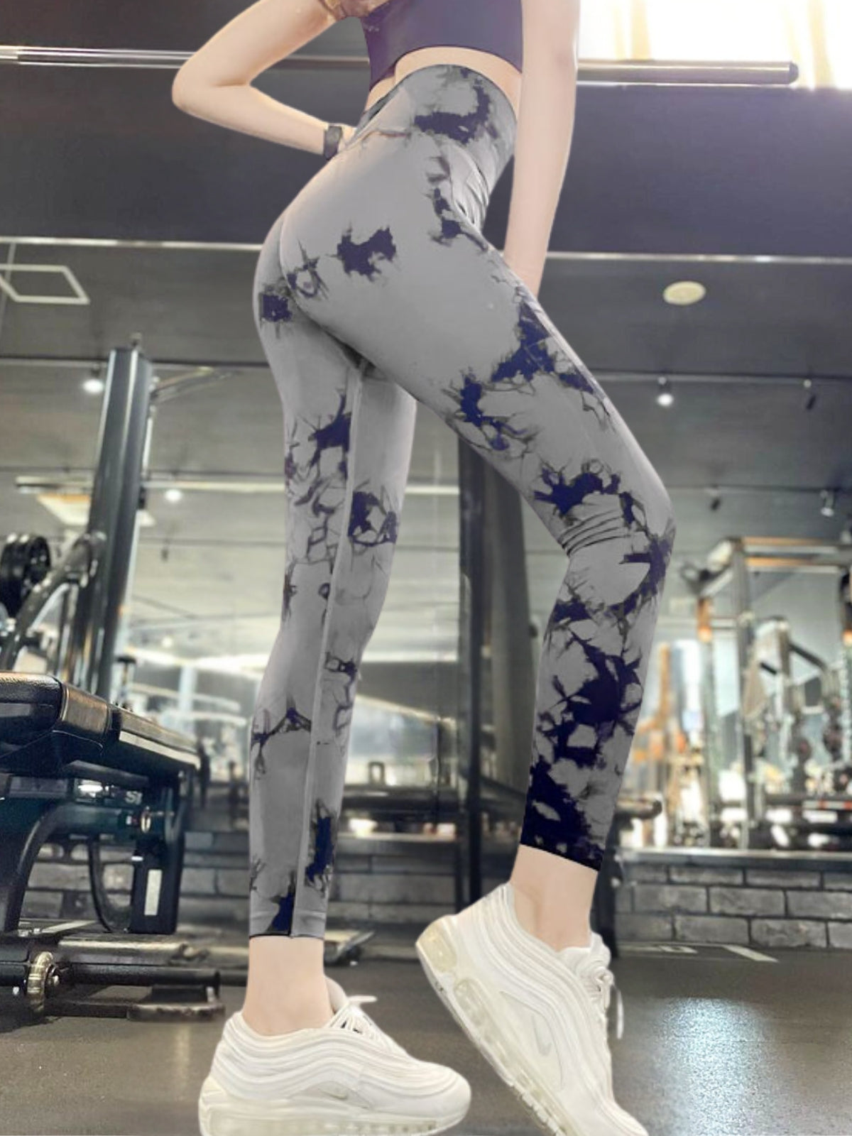 マーブル柄レギンス ppi-lef32 – VEROMAN FIT