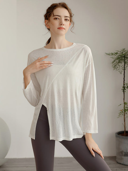 サイドスリット長袖 ppi-lse27